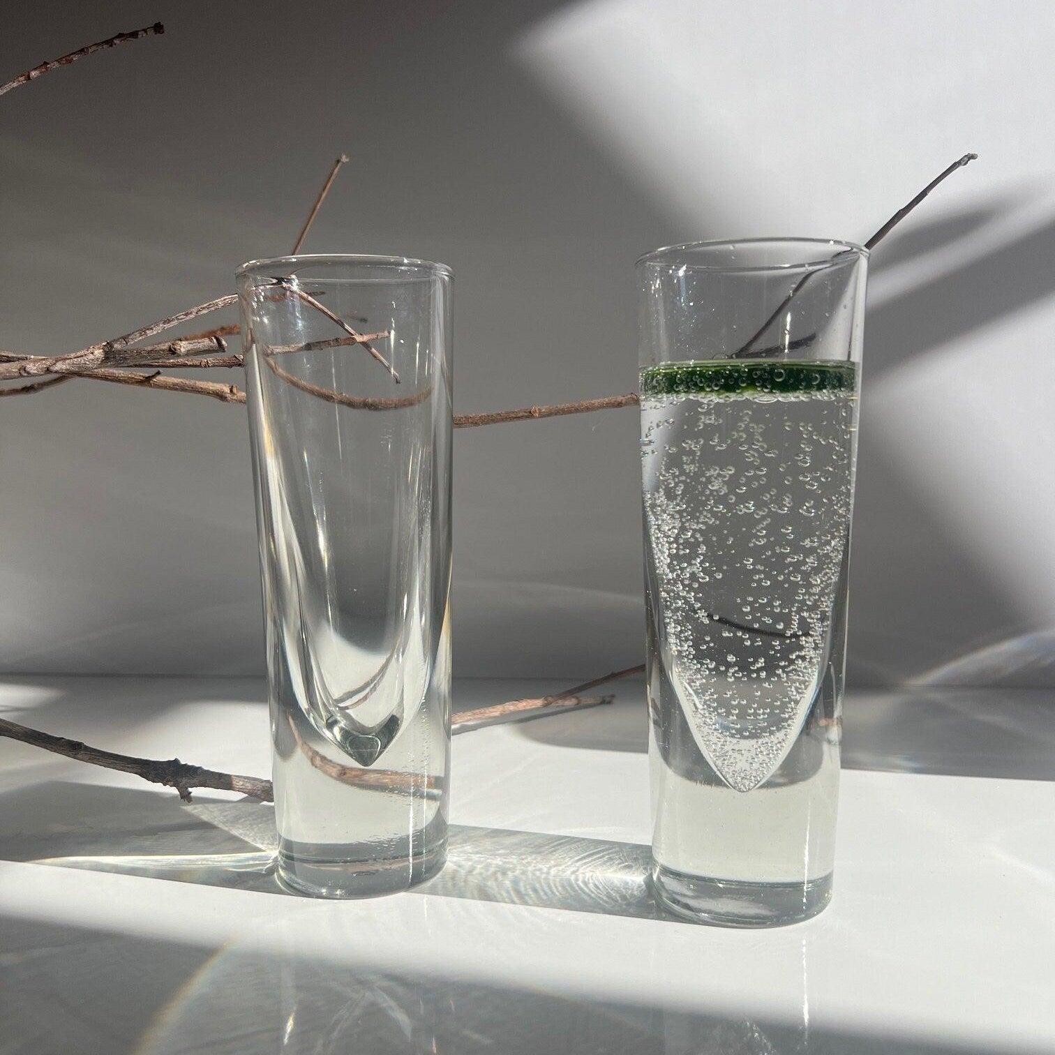 Borgonovo I HIGHBALL GLASSES I Crystal Brunch glasses - L'Officina General Store